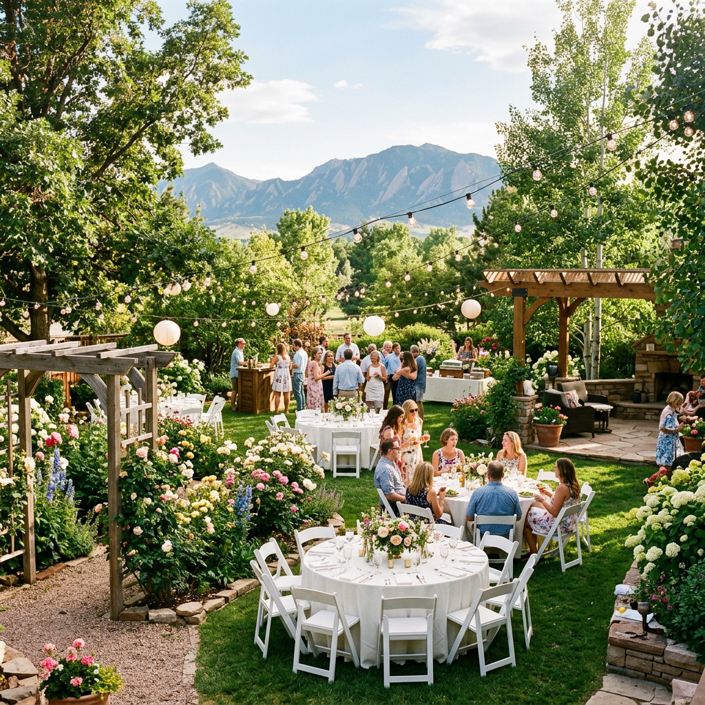 How to Host a Backyard Garden Party in Denver