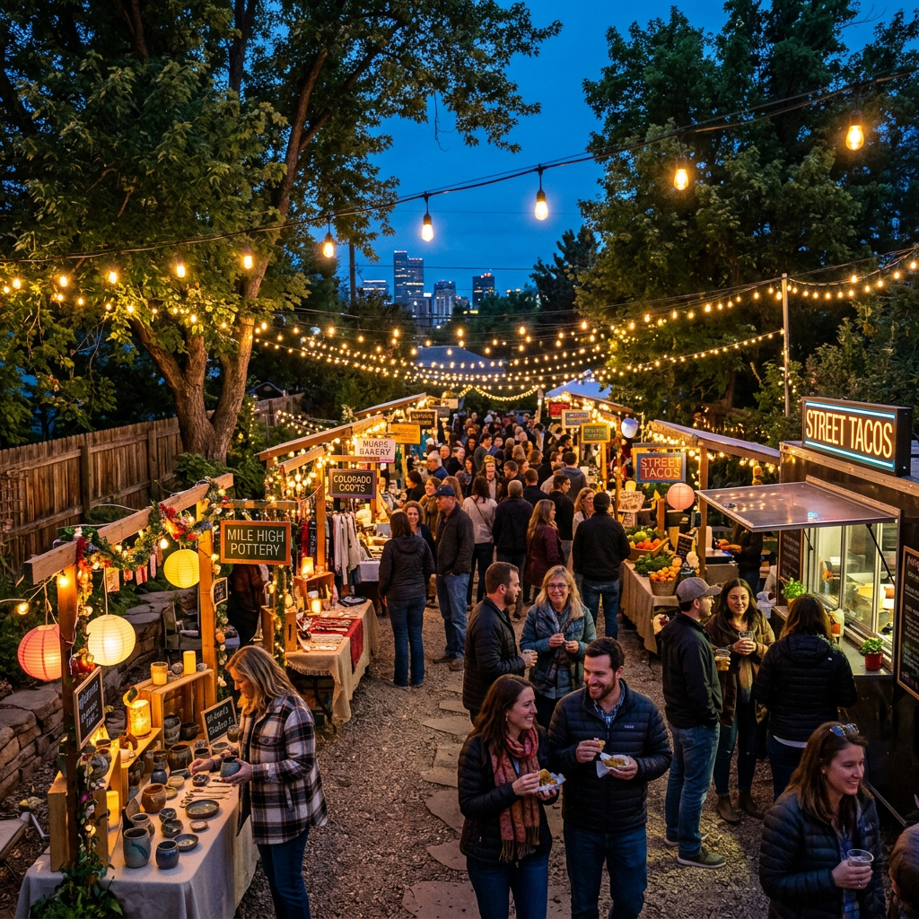 How to Host a Backyard Night Market in Denver