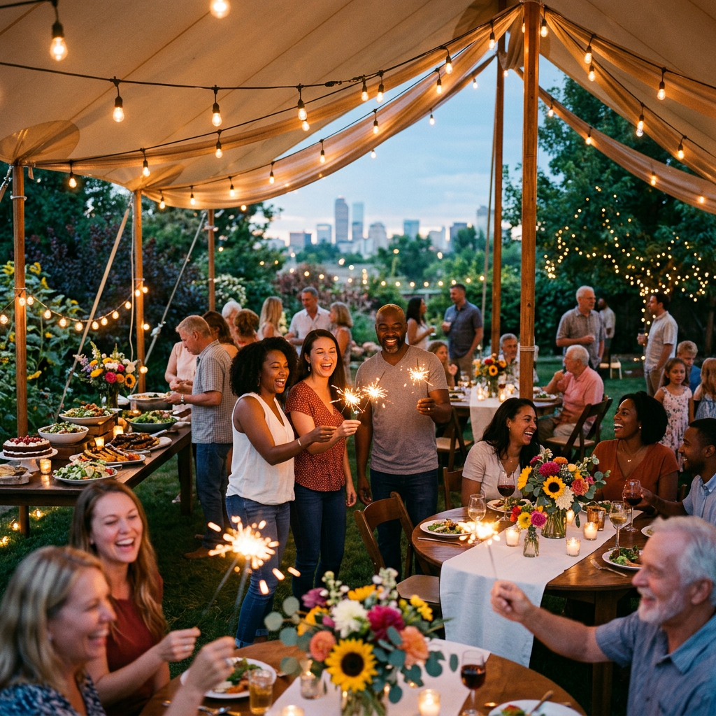 How to Throw the Perfect End-of-Summer Backyard Party in Denver