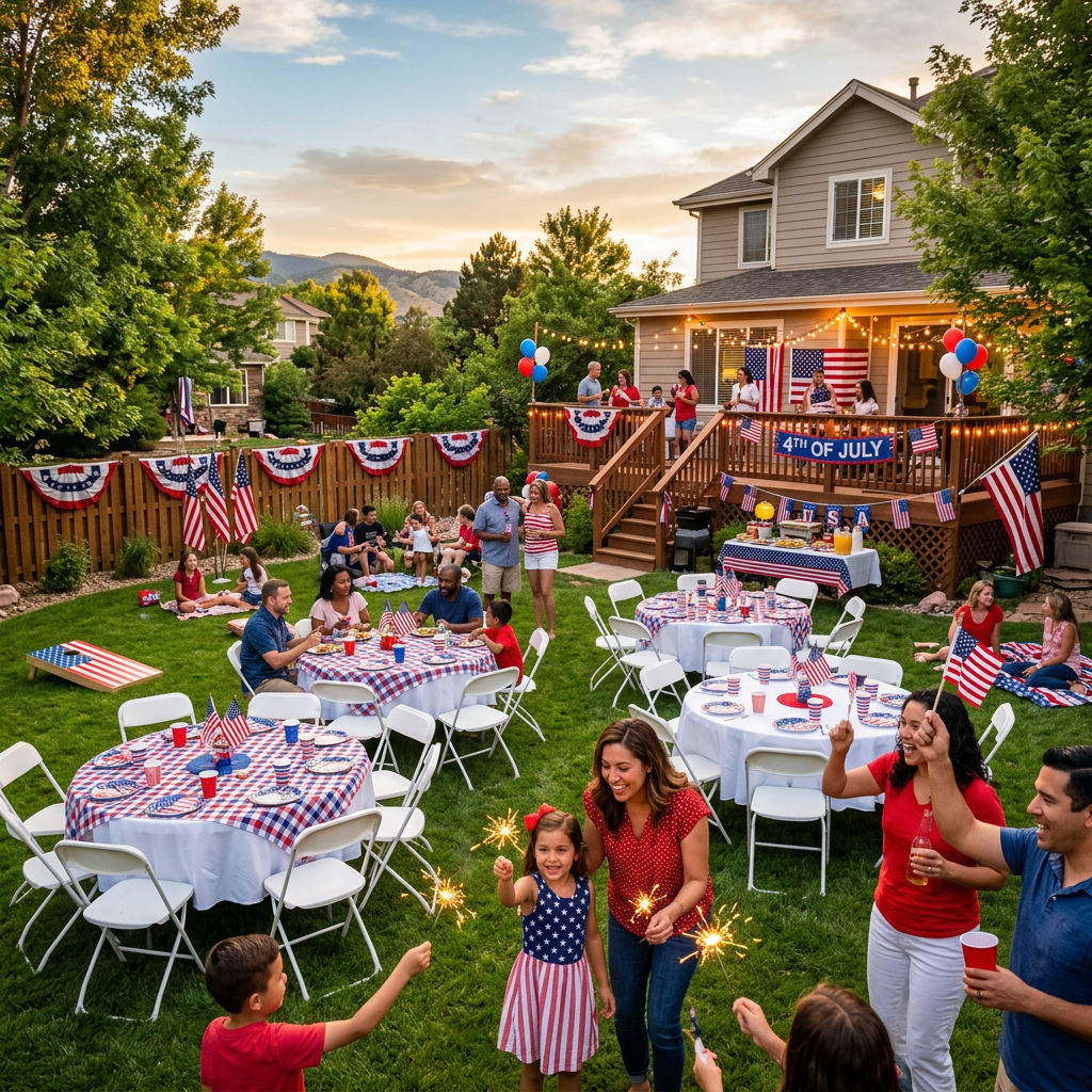 How to Throw the Ultimate Backyard Fourth of July Party in Denver