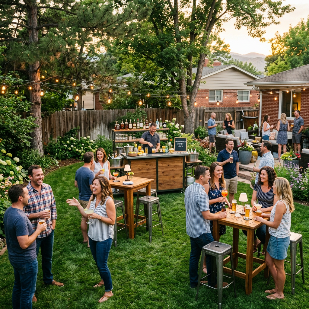 How to Host a Neighborhood Happy Hour in Your Denver Backyard