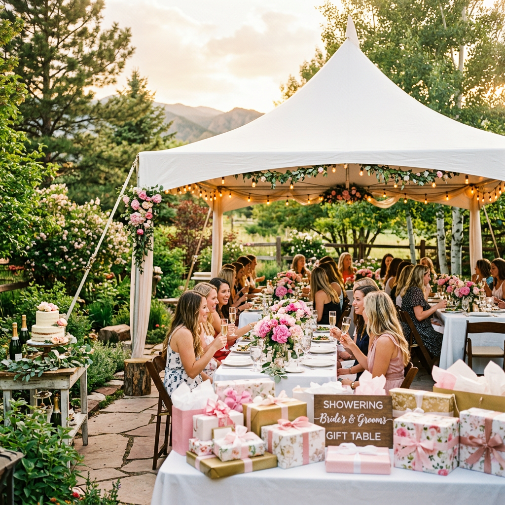 How to Host an Outdoor Wedding Shower in Your Denver Backyard